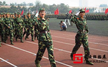 軍訓團建心得體會700字