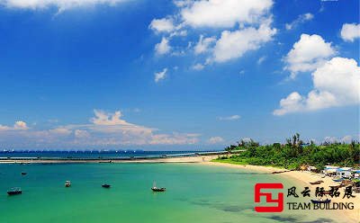 北海潿洲島海邊團建拓展活動
